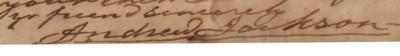 Lot #7013 Andrew Jackson Autograph Letter Signed - Image 5