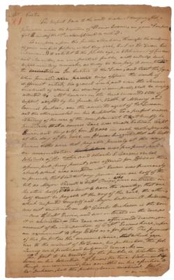 Lot #7014 Andrew Jackson Autograph Letter Signed - Image 1