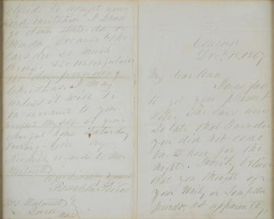 Lot #7028 Franklin Pierce Autograph Letter Signed - Image 2