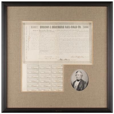 Lot #7027 Millard Fillmore Document Signed - Image 1