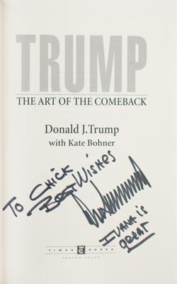 Lot #7126 Donald Trump Signed Book - Image 2
