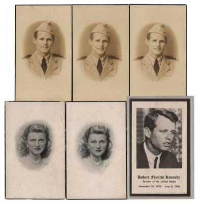 Lot #7101 Kennedy Family (6) Funeral Cards - Image 1