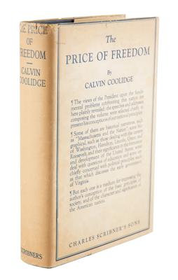 Lot #7073 Calvin Coolidge Signed Book - Image 3