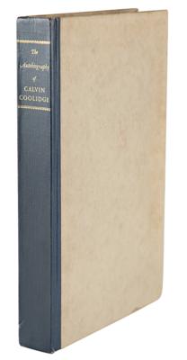 Lot #7075 Calvin Coolidge Signed Book - Image 3
