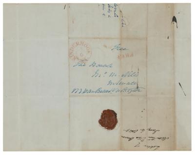 Lot #144 Martin Van Buren Autograph Letter Signed - Image 3