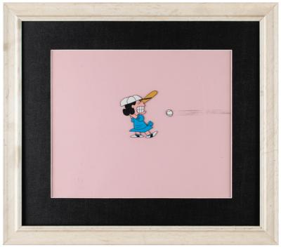 Lot #567 Lucy production cel from a Peanuts cartoon - Image 1