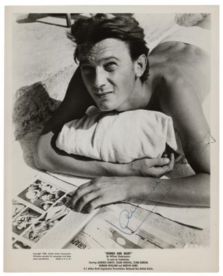 Lot #765 Laurence Harvey Signed Photograph