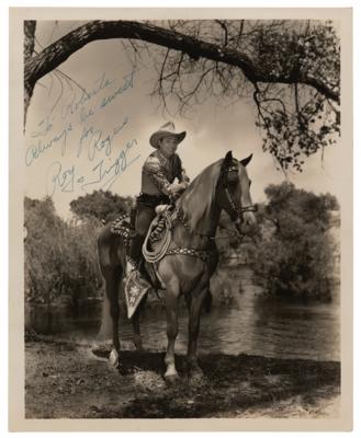 Lot #828 Roy Rogers Signed Photograph
