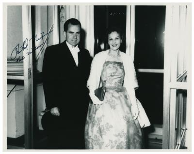 Lot #112 Richard and Pat Nixon Signed Photograph
