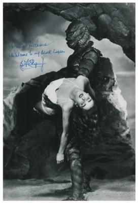 Lot #737 Creature From the Black Lagoon: Adams and Chapman Signed Photograph - Image 1