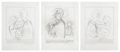 Lot #565 Hank Ketcham (3) Original Storyboard Sketches - Image 1