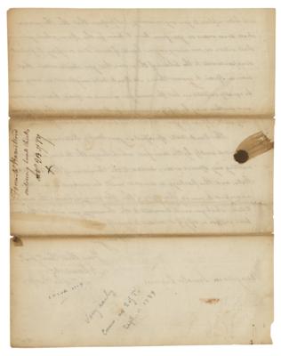 Lot #158 Alexander Hamilton Letter Signed as Treasury Secretary - Image 4