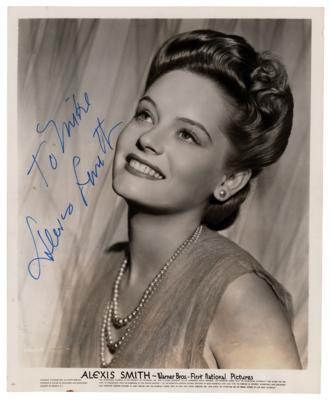Lot #837 Alexis Smith Signed Photograph - Image 1