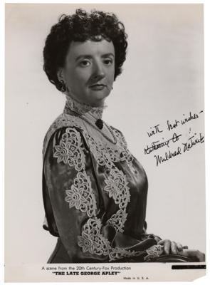 Lot #803 Mildred Natwick Signed Photograph - Image 1