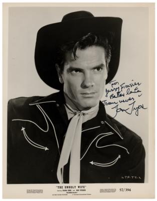 Lot #864 Tom Tryon Signed Photograph - Image 1