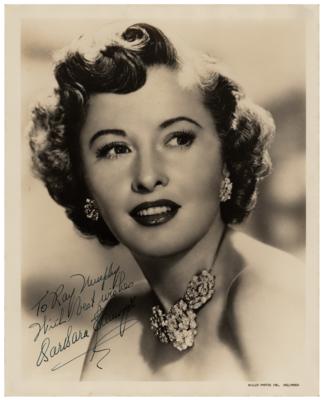 Lot #841 Barbara Stanwyck Signed Photograph