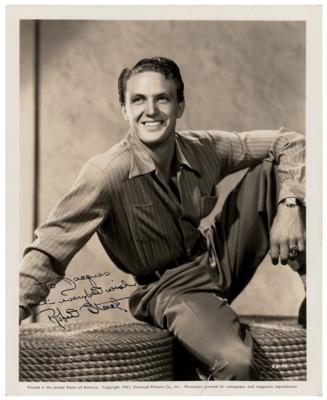 Lot #840 Robert Stack Signed Photograph - Image 1