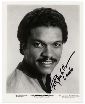 Lot #850 Star Wars: Billy Dee Williams Signed Photograph - Image 1