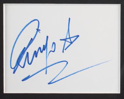 Lot #619 Beatles Signature Display - Image 4