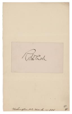 Lot #316 Robert Todd Lincoln Signature