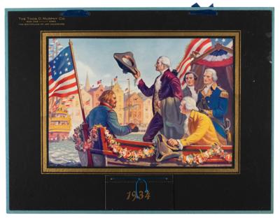 Lot #146 George Washington 1934 Calendar - Image 1