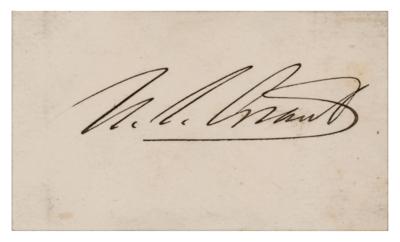 Lot #12 U. S. Grant Signature
