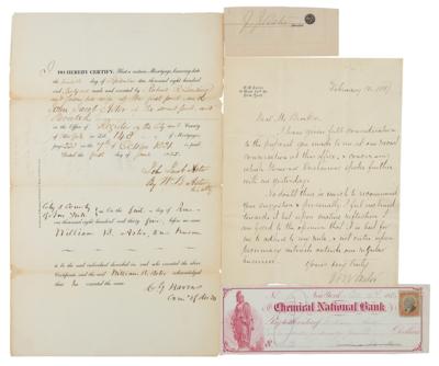 Lot #208 Astor Family (4) Signed Items - Image 1