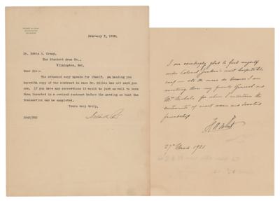 Lot #258 Du Pont Family: Irénée and Henry A. du Pont (2) Letters - Image 1