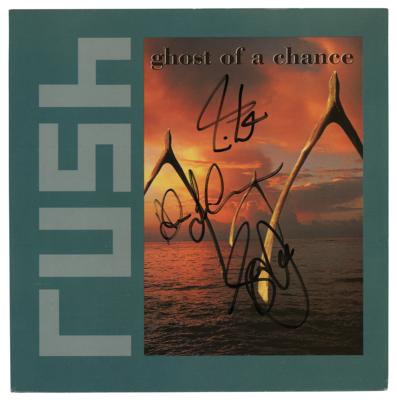 Lot #685 Rush Signed 45 RPM Record - Image 1