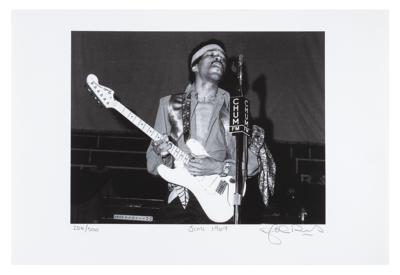 Lot #684 John Rowlands (4) Rock and Roll Signed Prints - Image 1