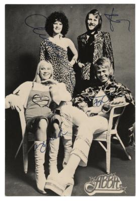 Lot #692 ABBA Signed Photograph
