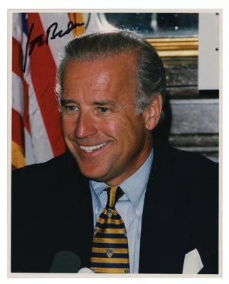 Lot #37 Joe Biden Signed Photograph - Image 1