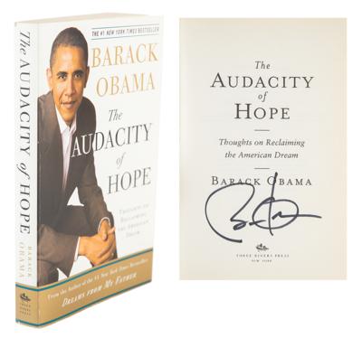 Lot #116 Barack Obama Signed Book - Image 1