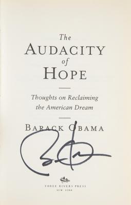 Lot #116 Barack Obama Signed Book - Image 2