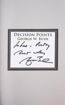 Lot #50 George W. Bush (2) Signed Books - Image 3