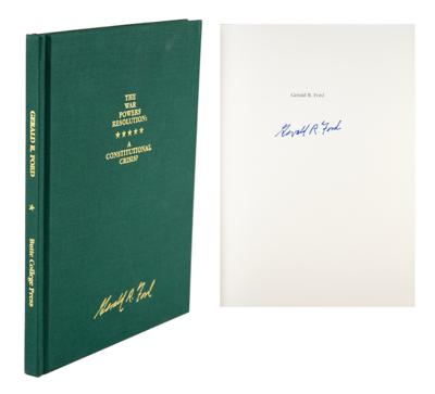 Lot #71 Gerald Ford Signed Book