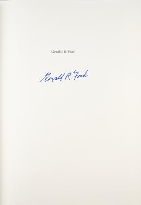 Lot #71 Gerald Ford Signed Book - Image 2