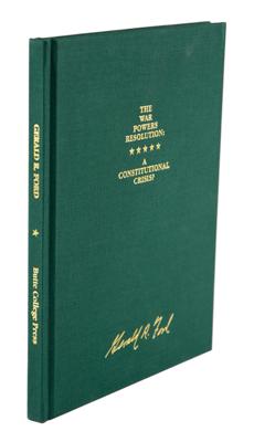 Lot #71 Gerald Ford Signed Book - Image 3
