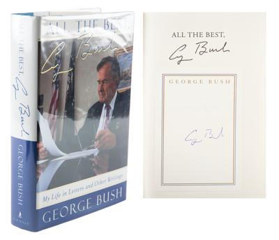 Lot #44 George Bush Signed Book - Image 1