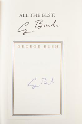 Lot #44 George Bush Signed Book - Image 2