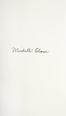 Lot #118 Michelle Obama Signed Book - Image 2