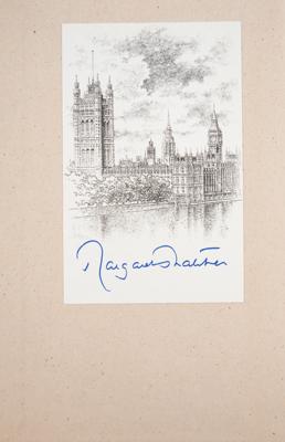 Lot #393 Margaret Thatcher (2) Signed Books - Image 2