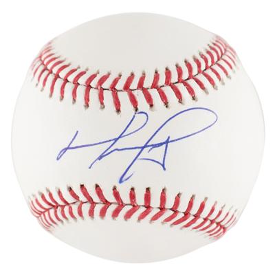 Lot #912 David Ortiz Signed Baseball - Image 1