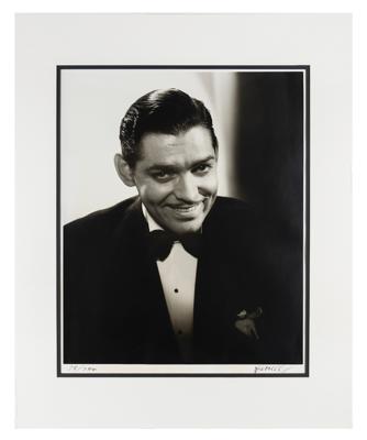 Lot #779 George Hurrell Signed Photograph: Clark Gable - Image 2