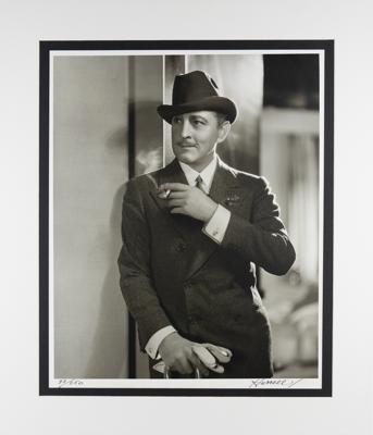 Lot #773 George Hurrell Signed Photograph: John Barrymore - Image 2