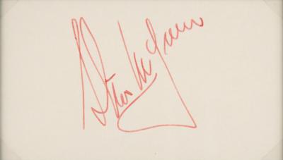 Lot #703 Steve McQueen Signature - Image 2