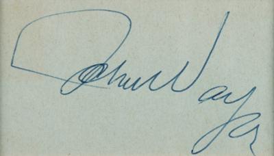 Lot #710 John Wayne Signature - Image 2