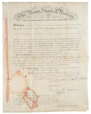 Lot #6 Andrew Jackson Document Signed - Image 1