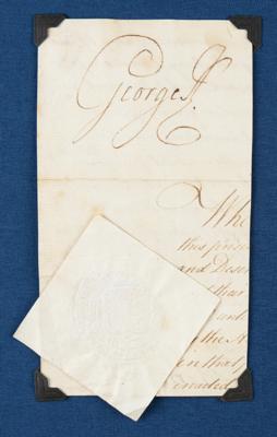 Lot #307 King George III Signature - Image 2