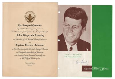 Lot #23 John F. Kennedy Signed Program